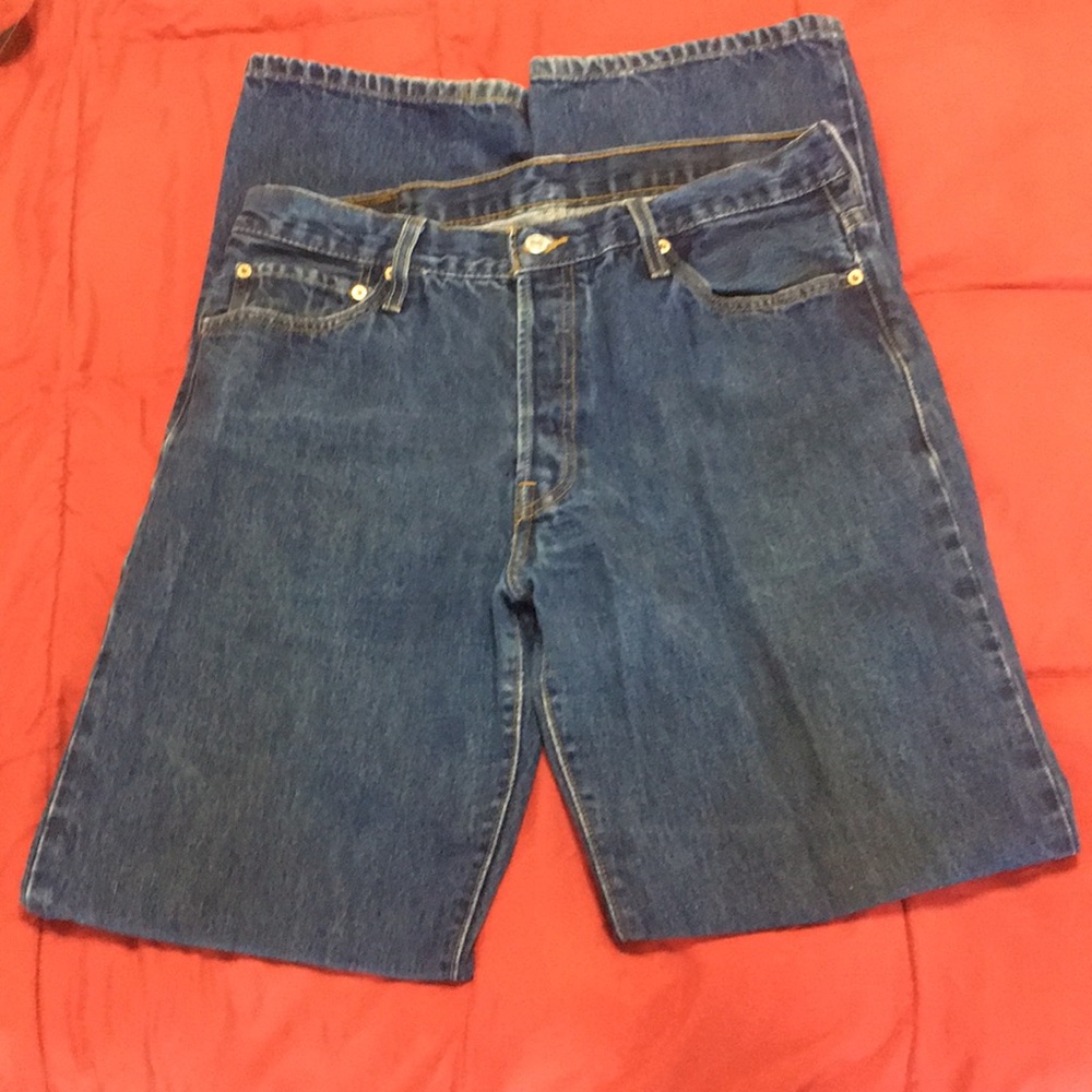 Levi’s 501 Buttonfly. Straight Leg. - image 1